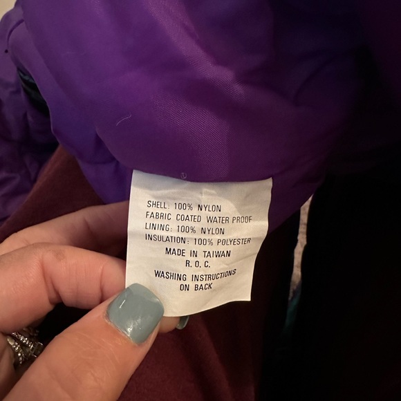 Vintage Raewiks girls retro snowsuit 80’s fits like an 8 year old - Picture 7 of 7